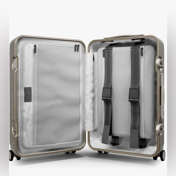 Monos Hybrid Carry-On Plus in Champagne - Picture 5 of 16